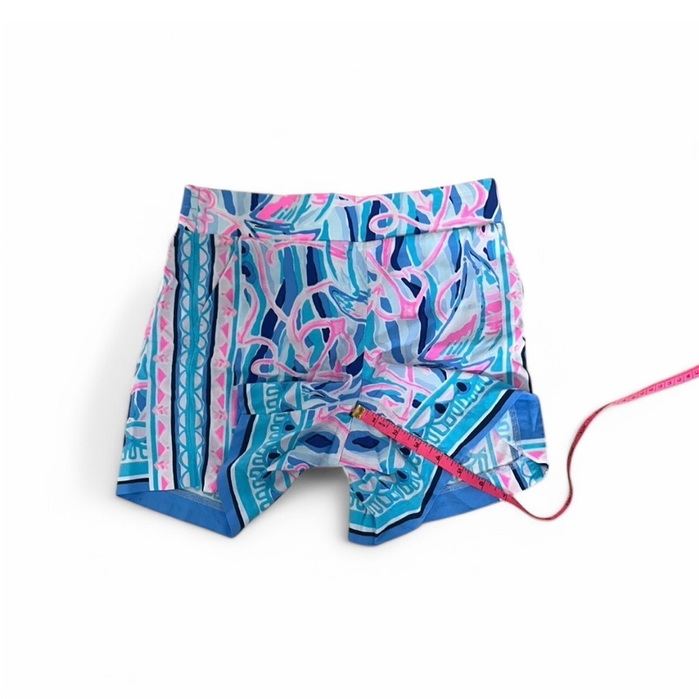 Lilly Pulitzer Neilah Reel Nauti Engineered Shorts, Size XXS. Skim Blue. - Picture 7 of 12